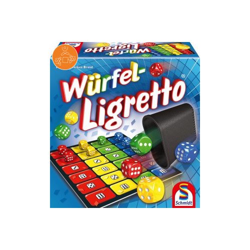 Ligretto dice / Würfel társasjáték (49611)