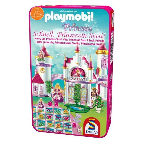 Playmobil hercegnő - Siess Sissi hercegnő! -  társasjáték fémdobozban (51287)