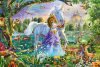 Princess, unicorn and castle, 150 db (56307)