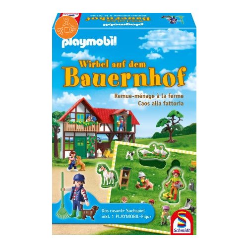 Playmobil - Wirbel auf dem Bauernhof társasjáték (40593)