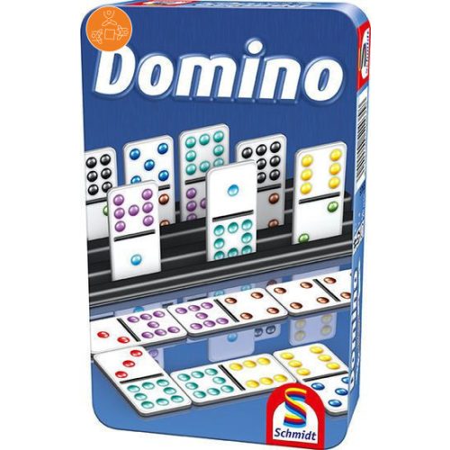 Domino társasjáték fémdobozban (51435)