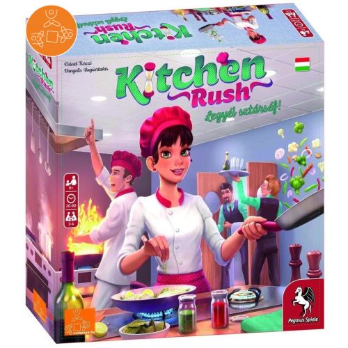 Kitchen Rush! - Legyél sztárséf! társasjáték