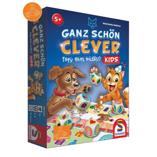 Ganz schön Clever KIDS - Egy okos húzás társasjáték (88450)