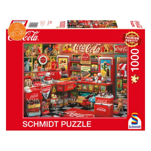 Coca Cola - Nostalgia shop, 1000 db (59915)