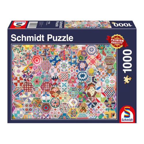 Amerikai patchwork takaró, 1000 db puzzle (57384)