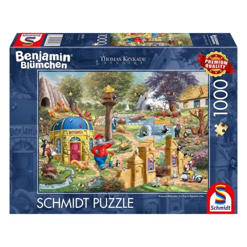 Benjamin Blümchen, Ein Tag im Neustädter Zoo 1000 db (58423) Kirakó